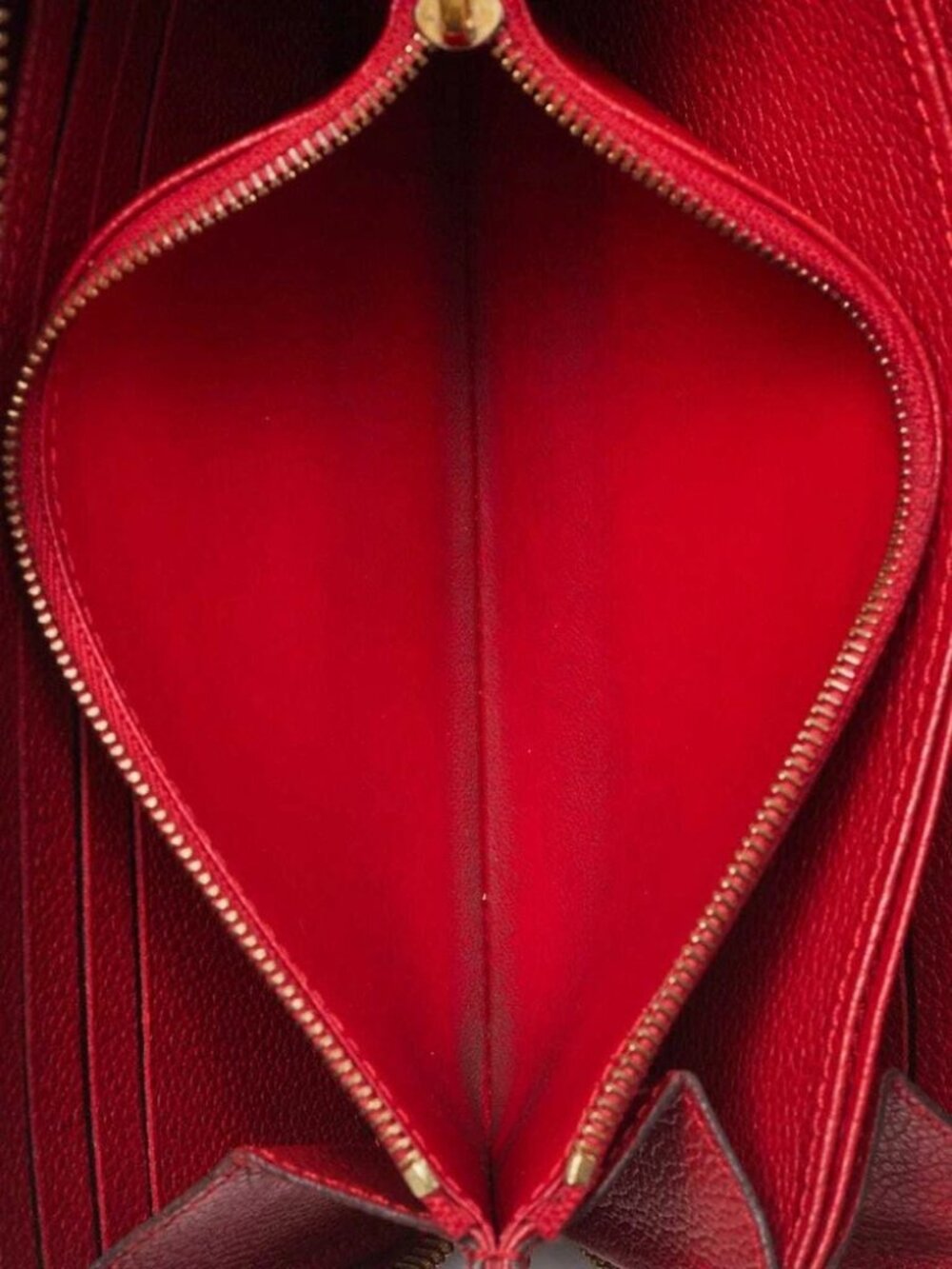 Louis Vuitton Cerise Monogram Empreinte Leather Zippy Wallet - Picture 7 of 11